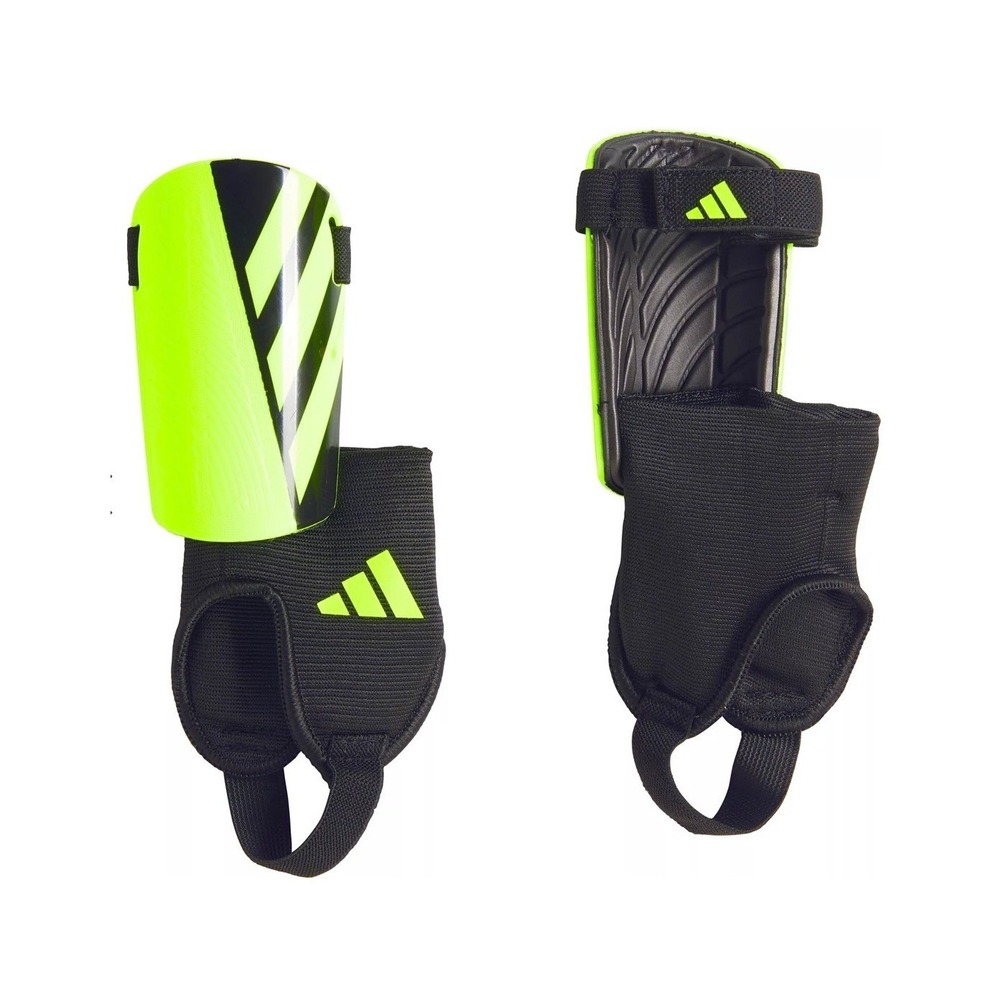 Adidas Tiro Match Junior Kids Small Lucid Lemon Black Shin Guards Soccer NWT